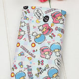 Little Twin Stars Sanrio Characters 6 Prints! 1 Yard Medium Thickness Plain Cotton Fabric, Fabric by Yard, Yardage