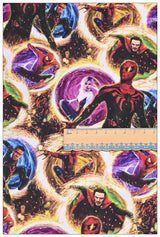 Avengers Marvel Super Hero Series 5 prints! 1 yard Top Quality Medium Thickness Plain Cotton Fabric, Fabric by Yard, Avenger 2303