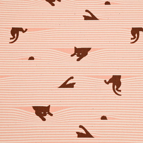 Cat with Window Blind ! 1 Yard High Quality Stiff Cotton Toile Fabric, Fabric by Yard, Yardage Cotton Canvas Fabrics for Bags