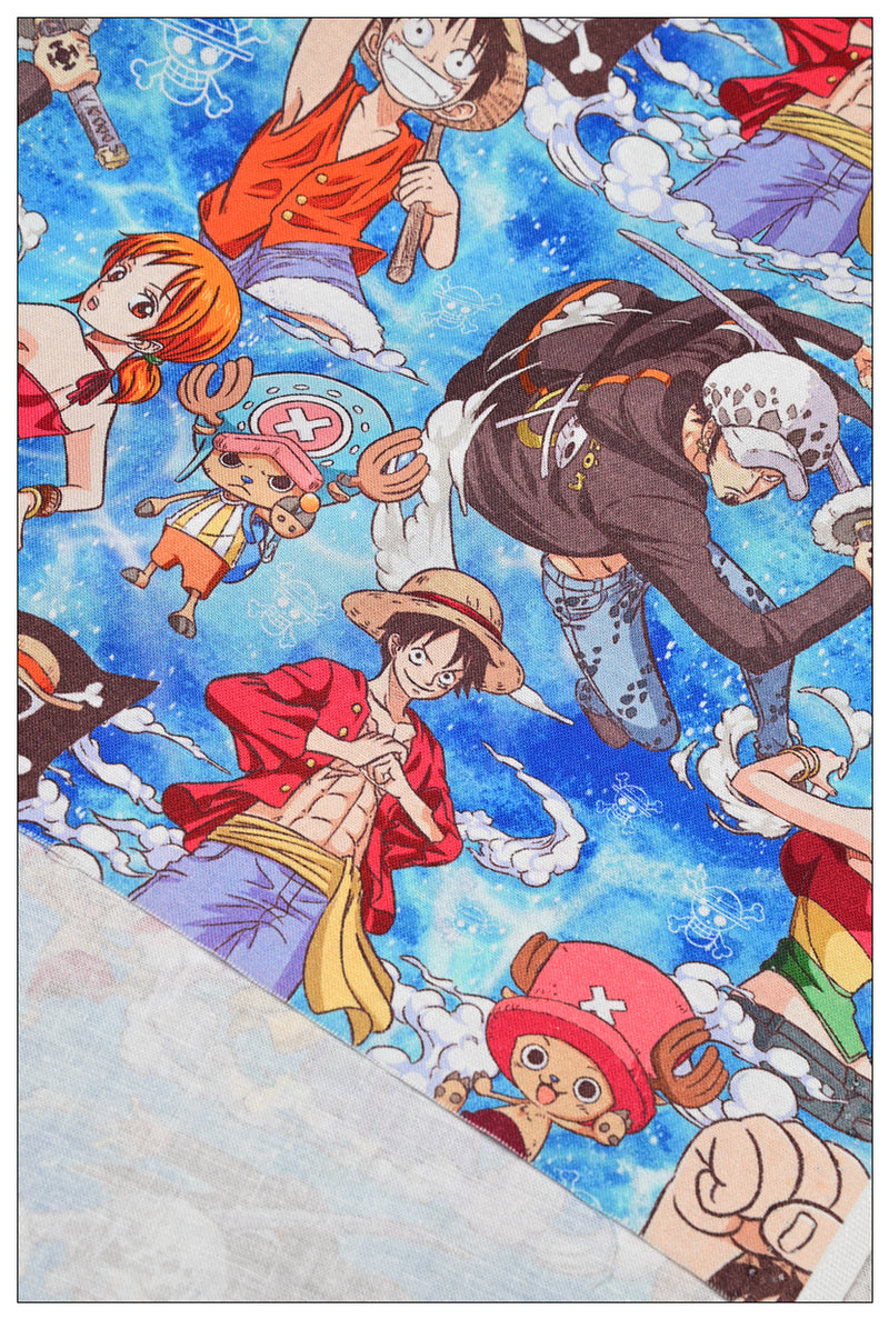 One Piece Tony Chopper the Japanese Cartoon 3 Print! 1 Yard Printed Cotton Fabric, Fabric by Yard, Yardage Fabrics, Children  Kids