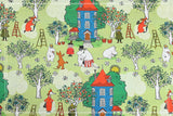 Moomin and Friends 4 prints! 1 Yard Quality Digital Printed Cotton Fabric, by Yard, Yardage Clothing