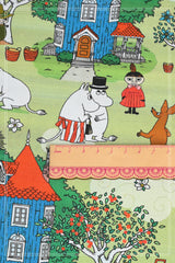 Moomin and Friends 4 prints! 1 Yard Quality Digital Printed Cotton Fabric, by Yard, Yardage Clothing