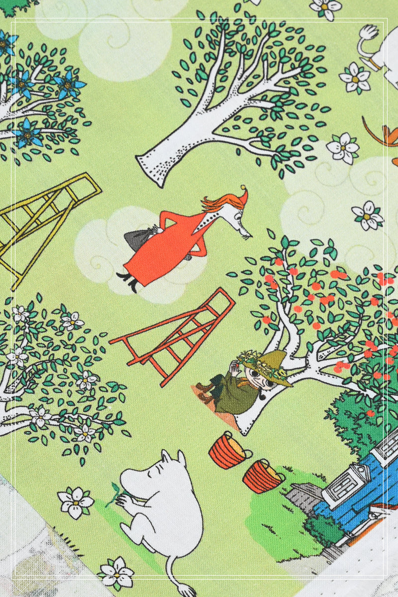 Moomin and Friends 4 prints! 1 Yard Quality Digital Printed Cotton Fabric, by Yard, Yardage Clothing