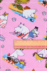 Moomin and Friends 4 prints! 1 Yard Quality Digital Printed Cotton Fabric, by Yard, Yardage Clothing