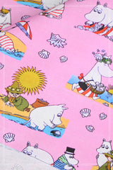 Moomin and Friends 4 prints! 1 Yard Quality Digital Printed Cotton Fabric, by Yard, Yardage Clothing