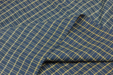 Retro Yarn Dyed Plaid Fabrics 9 Colors! 1 Meter Medium Thickness Cotton Pattern Fabric, Fabric by Yard, Yardage Cotton Fabrics for  Style Clothes, Bags