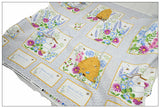 Daisy Floral Series 3 Colors! 1 Yard Printed Cotton Fabric, Fabric by Yard, Yardage Fabrics, Children  Kids thanksgiving Halloween