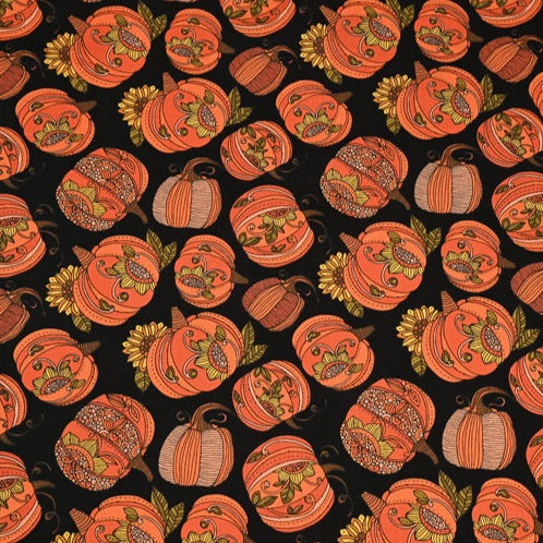 Pumpkin and Spice Orange! 1 Yard Medium Thickness Plain Cotton Fabric, Fabric by Yard, Yardage