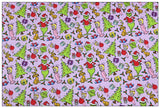 Grinch Collection 5 prints! 1 Yard Medium Thickness Plain Cotton Fabric, Fabric by Yard, Yardage Cotton Fabrics for Clothes Crafts