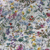 Series 2 Liberty Style Tana Lawn Floral Dress Fabrics! 1 Meter Light Weight Cotton Fabric, Fabric by Yard, Yardage Cotton Fabrics for  Style Garments, Bags