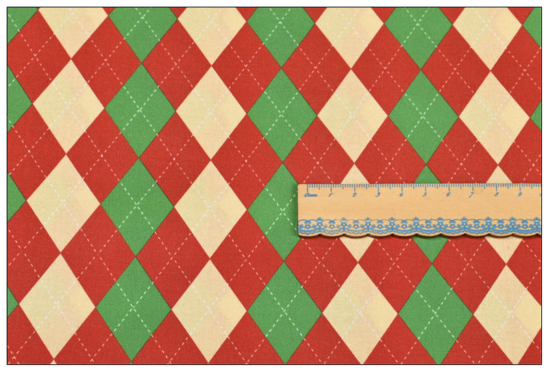 Chritmas Themed Pattern 5 prints! 1 Yard Medium Thickness Plain Cotton Fabric, Fabric by Yard, Yardage Cotton Fabrics for Clothes Crafts