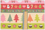 Chritmas Themed Pattern 5 prints! 1 Yard Medium Thickness Plain Cotton Fabric, Fabric by Yard, Yardage Cotton Fabrics for Clothes Crafts