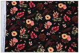 Abstract Art Flowers Series 5 Colors! 1 Yard Printed Cotton Fabric, Fabric by Yard, Yardage Fabrics, Children  Kids thanksgiving Halloween