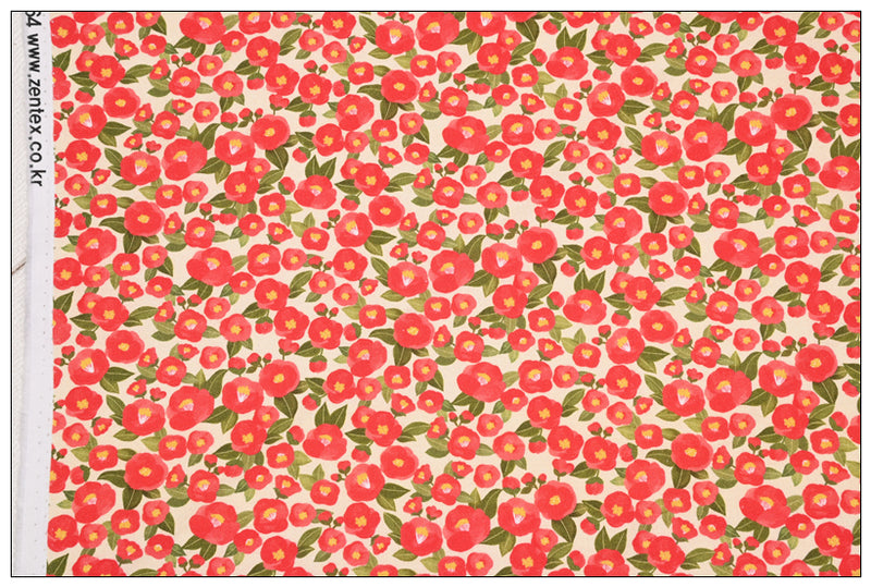 Japan Made Flowers Series 2! 1 Yard Printed Cotton Fabric, Fabric by Yard, Yardage Fabrics, Children  Kids thanksgiving Halloween