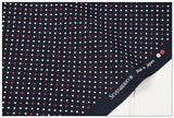 Small Dots black! 1 Yard Light weight Plain Cotton Printed Fabric by Yard, Yardage Cotton Fabrics Style Garments, Bags