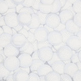 Golf Balls white! 1 Yard Medium Thickness Cotton Fabric, Fabric by Yard, Yardage Cotton Fabrics for Style Clothes, Bags