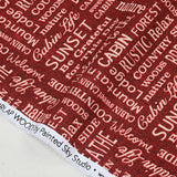 Red Pattern Series 2! 1 Yard Printed Cotton Fabric, Fabric by Yard, Yardage Fabrics, Children  Kids thanksgiving Halloween