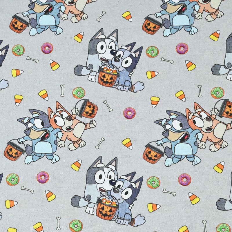 Bluey the Aussie Cartoon Dog 8 Prints! 1 Yard Quality Medium Thickness Plain Cotton Fabric, Fabric Aussie 2407