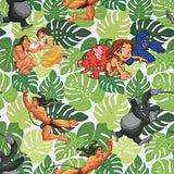 Tarzan Junior II 2 Prints! 1 Yard Light Thickness Cotton Fabric, Fabric by Yard, Yardage Cotton Fabrics for Style Clothes, Bags