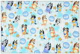 Bluey the Aussie Cartoon Dog 8 Prints! 1 Yard Quality Medium Thickness Plain Cotton Fabric, Fabric Aussie 2407