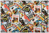 Wizard of OZ the movice! 1 Yard Plain Printed Cotton Fabric by Yard, Yardage Cotton Fabrics for Style Craft Bags