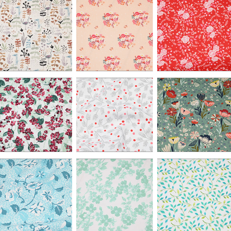 Japan Made Floral Collection ! 1 Yard Printed Cotton Fabric, Fabric by Yard, Yardage Fabrics, Children  Kids thanksgiving Halloween