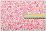 Plum Blooms Floral! 1 Yard Medium Cotton Fabric by Half Yard for Style Clothes, Bags