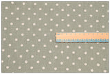 Cotton -Linen Small Polka Dots 2 colors! 1 Yard Light weight Cotton-linen Printed Fabric by Yard, Yardage Cotton Fabrics Style Garments, Bags