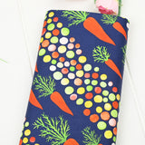 Carrots 2 color! 1 Yard High Quality Stiff Cotton Toile Fabric, Fabric by Yard, Yardage Cotton Canvas Fabrics for Bags