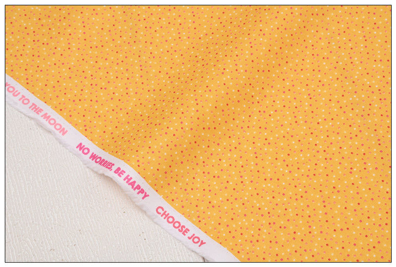 Tiny Dots 4 colors! 1 Yard Printed Cotton Fabric, Fabric by Yard, Yardage Fabrics, Children  Kids thanksgiving Halloween