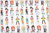 Goku Dragon Ball ドラゴンボール Characters Series 2! 1 Meter Printed Cotton Fabric, Fabric by Yard, Yardage Fabrics, Children  Kids