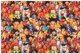 Dragon Ball ドラゴンボール Characters Series 1! 1 Meter Printed Cotton Fabric, Fabric by Yard, Yardage Fabrics, Children  Kids
