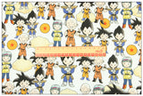 Dragon Ball Comics ドラゴンボール Characters Series 3! 1 Meter Printed Cotton Fabric, Fabric by Yard, Yardage Fabrics, Children  Kids