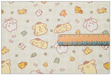 Pompompurin Sanrio Characters 2 Prints! 1 Yard Medium Thickness Plain Cotton Fabric, Fabric by Yard, Yardage