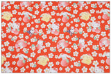 Red Hello Kitty and Sanrio Friends 2 Prints! 1 Yard Medium Thickness Plain Cotton Fabric, Fabric by Yard, Yardage