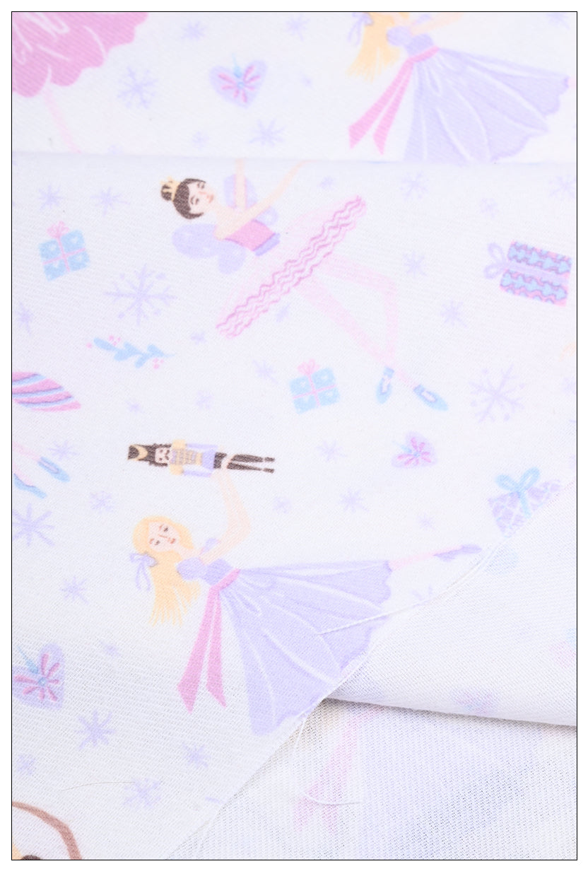 Fairy Dancing Princess! 1 Meter Plain Fabric, Fabric by Yard, Yardage Cotton Fabrics for  Style Garments, Bags