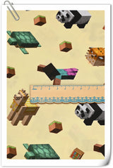 Minecraft the game Series 2 6 Prints ! 1 Yard Medium Digital Printed Cotton Fabric by Yard, Yardage Cotton Fabrics online Game