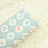 Little Animals 4 colors! 1 Meter Plain Cotton Fabric, Fabric by Yard, Yardage Cotton Fabrics for  Style Garments, Bags