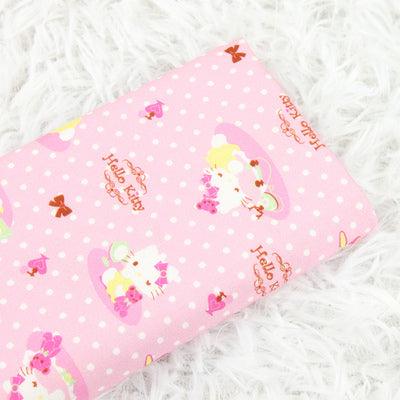 Hello Kitty Quality Prints Collection! 1 Meter Printed Cotton Fabric, Fabric by Yard, Yardage Bag Fabrics, Children Fabrics, Kids, Japanese - fabrics-top