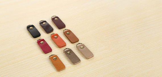 2pcs Leather Zipper Pulls,9 colors available, Zipper Pullers