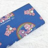 CareBear Blue! 1 Yard Quality Heavy Thickness Plain Cotton Fabric, Fabric by Yard, Yardage Cotton Fabrics for Style Active,Rainbow Bear 2101 - fabrics-top