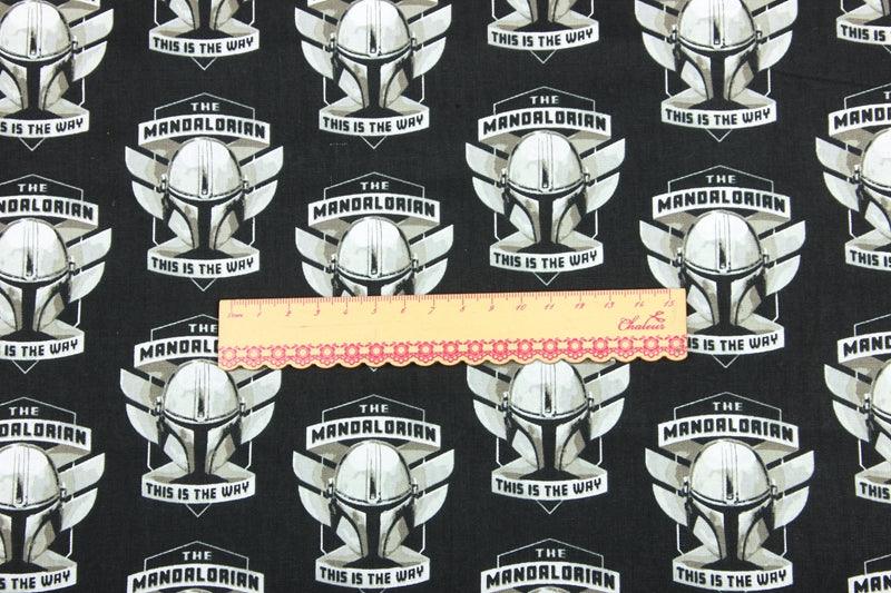 Yoda and the Star Wars Mandalorian series 3! 1 Yard Quality Medium Thickness Plain Cotton Fabric, Fabric Yardage Fabrics for Style 2102 - fabrics-top