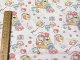 Low-resolution Hello Kitty Collection 2 Colors! 1 Meter Printed Plain Cotton Fabric, Fabric by Yard, Yardage  Bag Fabrics, Children Kids - fabrics-top