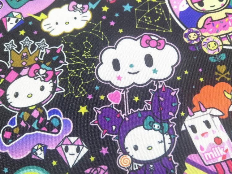 Hello Kitty x Tokidoki! 1 Meter Printed Stretch Poly Fabric, Fabric by Yard, Yardage  Bag Fabrics, Children Fabrics,Japanese - fabrics-top