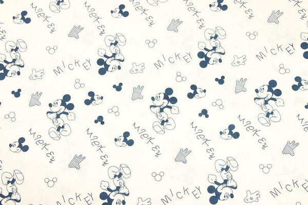 Simple Mickey ! 1 Meter Medium Thickness Cotton-Blends Fabric, Fabric by Yard, Yardage Fabrics for Shirts, Summer Fabrics