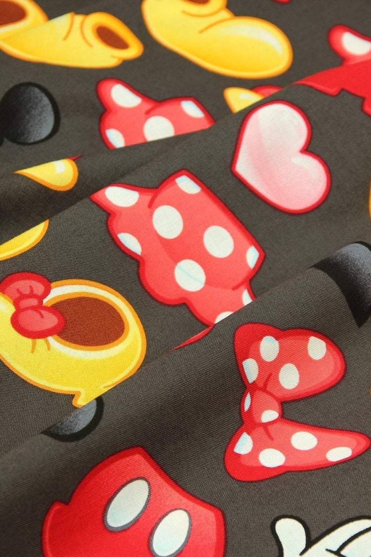 Mickey Stuff! 1 Meter Medium Cotton Fabric, Fabric by Yard, Yardage Cotton Fabrics for  Style Garments, Bags - fabrics-top