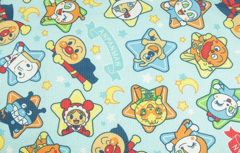 Pokemon Pikachu Apanman 3 colors! 1 Meter Medium  Thickness Cotton Seersucker Fabric, Fabric by Yard, Yardage Cotton Fabrics - fabrics-top