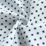 Small Stars 3 colors! 1 Meter Quality Printed Cotton,  Fabrics by Yard, Fabric Yardage Floral Fabrics - fabrics-top