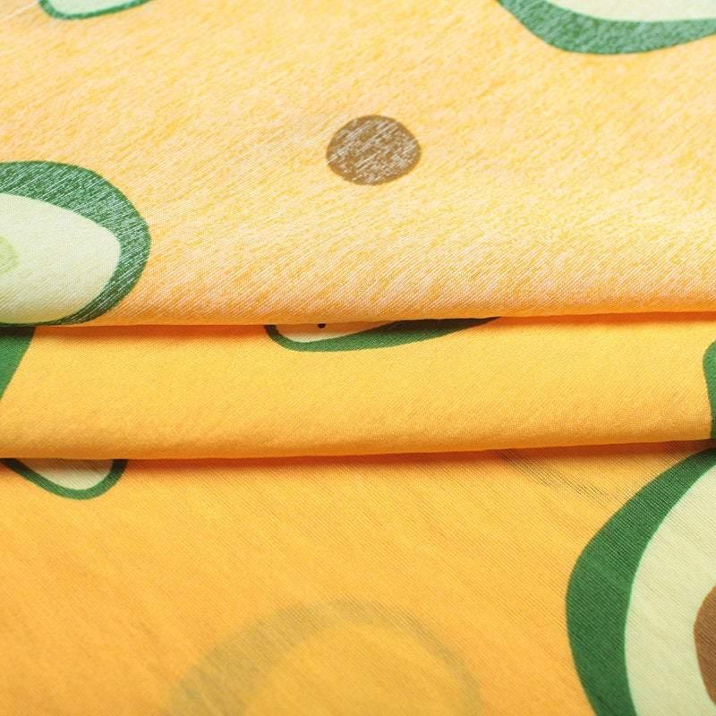 Avocado 3 Colors! 1 Meter Fine Cotton Fabric, Fabric by Yard, Yardage Cotton Fabrics for  Style Dress Clothes Skirt - fabrics-top