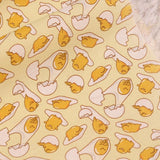 Gudetama the eggs! 1 Meter Fine Cotton Fabric, Fabric by Yard, Yardage Cotton Fabrics for  Style Garments, Bags